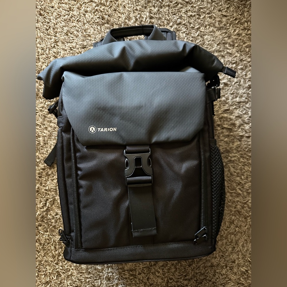 TARION Camera Backpack with Removable 16" Laptop Sleeve